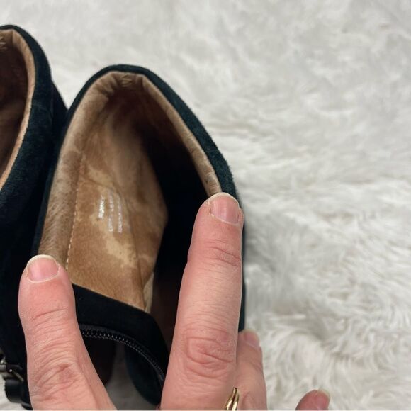 Jeffrey Campbell Rumble Homemade Havana Last Suede High Heel Booties - Picture 15 of 15